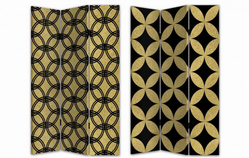 ширма золотого и чёрного цвета в Нижневартовске