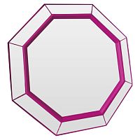 зеркало венецианское восьмиугольное розовое flirting в Нижневартовске