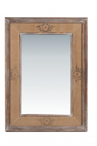 зеркало прямоугольное настенное коричневое debolenso в Нижневартовске