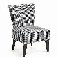 кресло jan бело-черное в Нижневартовске