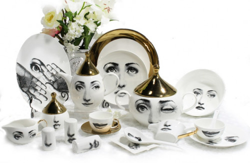 столовый сервиз пьеро форназетти golden faces в Нижневартовске
