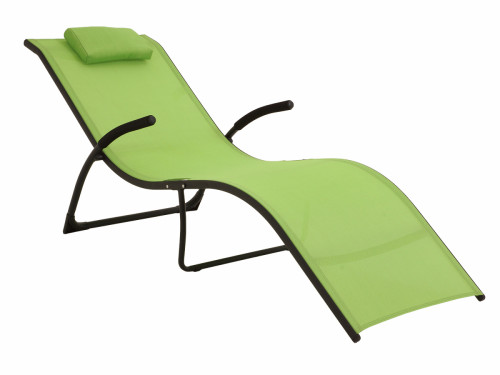 шезлонг sunny зелёный в Нижневартовске