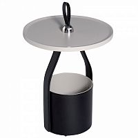 стол журнальный белый d45*63см в Нижневартовске