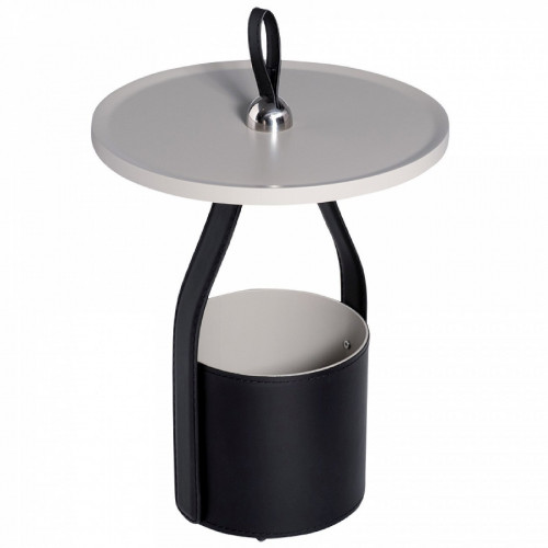 стол журнальный белый d45*63см в Нижневартовске