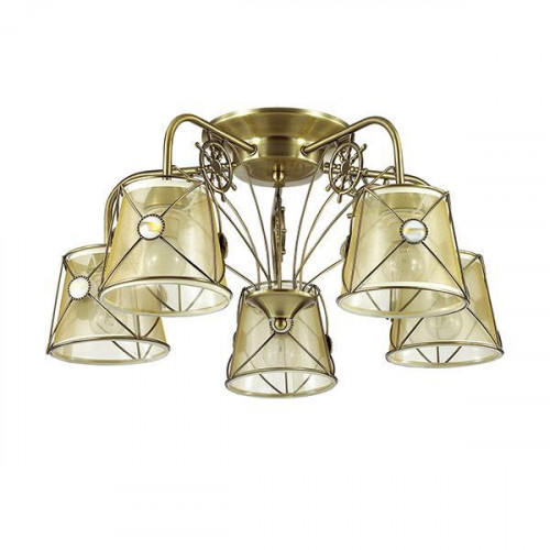 потолочная люстра lumion ozanna 3419/5c бронза в Нижневартовске