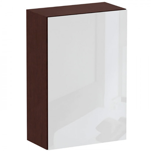 шкаф cubo с полкой венге, белый в Нижневартовске