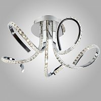 потолочный светодиодный светильник eurosvet 90063/5 хром в Нижневартовске