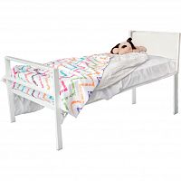 кованая кровать детская 70х160 белая лоренцо kids в Нижневартовске