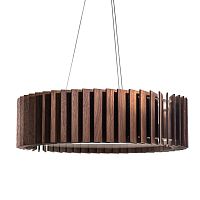люстра ротор шпон ореха d45 коричневая в Нижневартовске