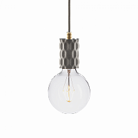 подвесной светильник beton glitter gray brass в Нижневартовске