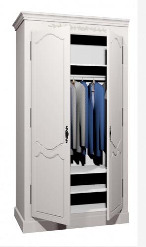 гардероб встраиваемый марсель молочно-белый в Нижневартовске