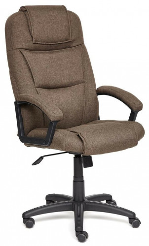 компьютерное кресло tetchair бергамо (крестовина пластик, обивка ткань) для руководителя в Нижневартовске