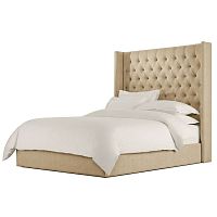 кровать полутораспальная 150х200 бежевая melso в Нижневартовске