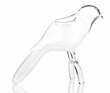 подсвечник стеклянный птица на ветке bird-girl on branch, 16,5 см в Нижневартовске