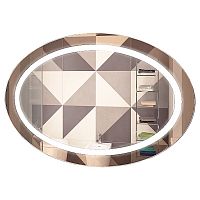 зеркало в ванную овальное с подсветкой миледи в Нижневартовске