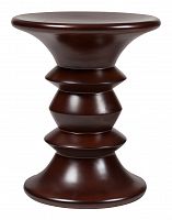 табурет деревянный круглый stool model a коричневый в Нижневартовске