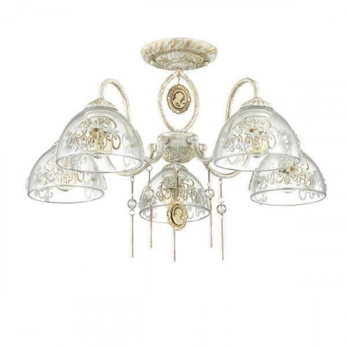 потолочная люстра lumion absolona 3453/5c белая в Нижневартовске