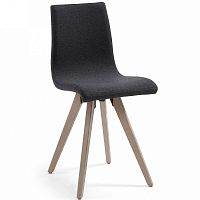 стул una из натуральной древесины темно-серый cc0288j15 от la forma (ex julia grup) в Нижневартовске