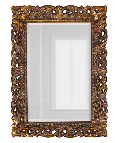 зеркало прямоугольное настенное золото гэрри gold в Нижневартовске