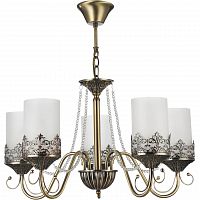 подвесная люстра freya sherborne fr2563-pl-05-bz в Нижневартовске