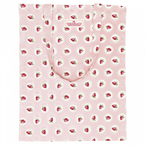 сумка хлопковая strawberry pale pink в Нижневартовске