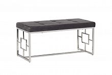 банкетка beno велюр серая в Нижневартовске