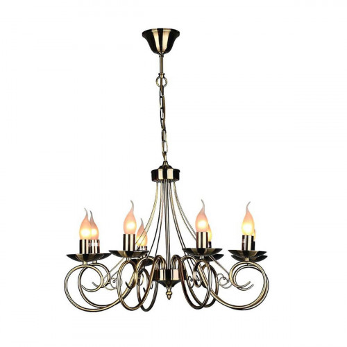 подвесная люстра omnilux oml-35523-08 бронза в Нижневартовске