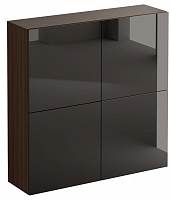 шкаф gusto дуб шато, черный в Нижневартовске