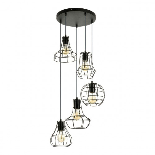 дизайнерская подвесная люстра britop outline 1330504 черная в Нижневартовске