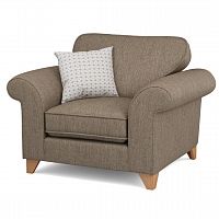 кресло angelic, коричневое в Нижневартовске