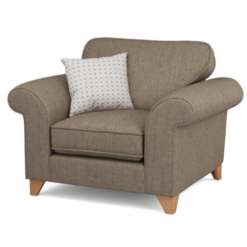 кресло angelic, коричневое в Нижневартовске