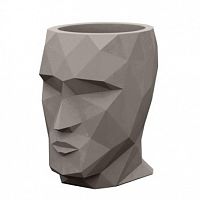 кашпо adan матовое серое светящееся led rgbw battery 70см от vondom в Нижневартовске