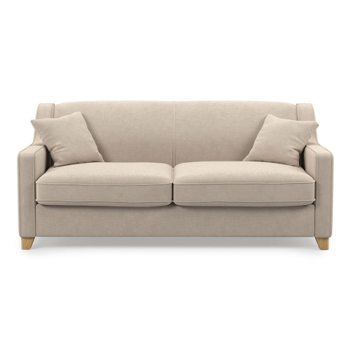 диван halston трехместный прямой бежевый в Нижневартовске