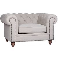 кресло льняного цвета честер в Нижневартовске