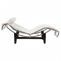 шезлонг chaise longue lc4 белый в Нижневартовске