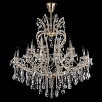 подвесная люстра maytoni doris dia881-pl-24-g золото в Нижневартовске