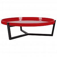 стол журнальный black rd1 hf16044 красный, черный в Нижневартовске