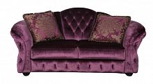 диван bellissimo прямой фиолетовый в Нижневартовске