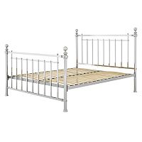 кованая двуспальная кровать 180х200 хром blair в Нижневартовске