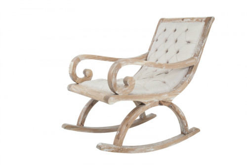 кресло-качалка velinda бежевый в Нижневартовске