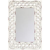 зеркало большое белое прямоугольное в резной раме куин в Нижневартовске