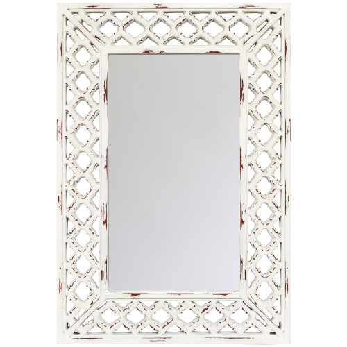 зеркало большое белое прямоугольное в резной раме куин в Нижневартовске