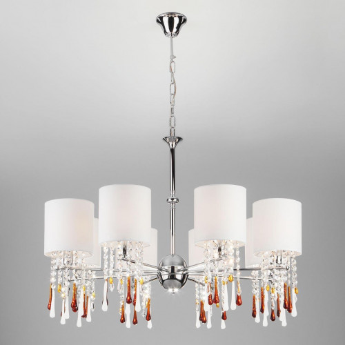 подвесная люстра bogates glamour 300/8 strotskis в Нижневартовске