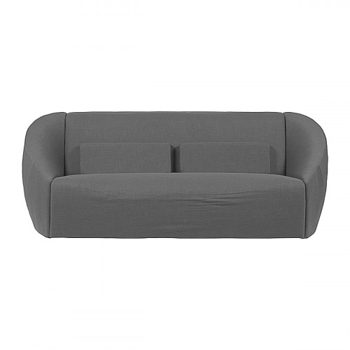 диван avec plaisir большой прямой светло-серый в Нижневартовске