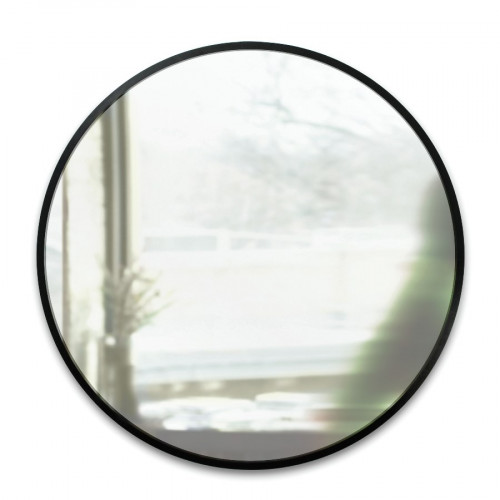 зеркало круглое в черной раме 61 см hub в Нижневартовске