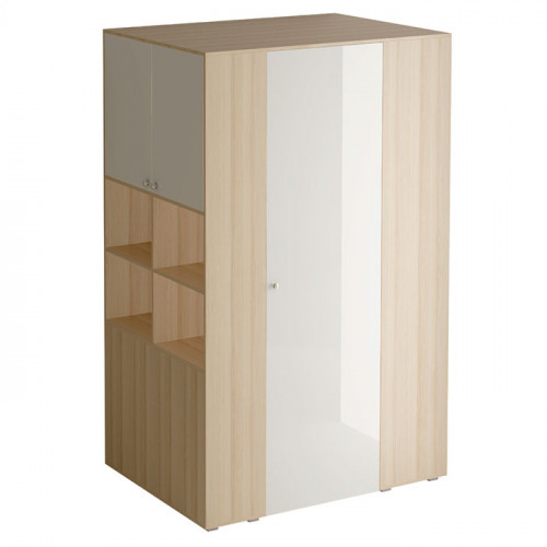 шкаф-гардероб play с 3 дверями бежевый с белым в Нижневартовске
