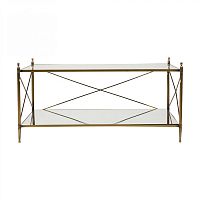 стол кофейный cross bar прозрачный в Нижневартовске