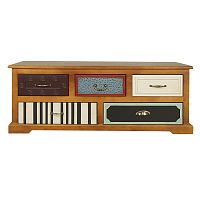 комод «gouache birch» горизонтальный разноцветный в Нижневартовске