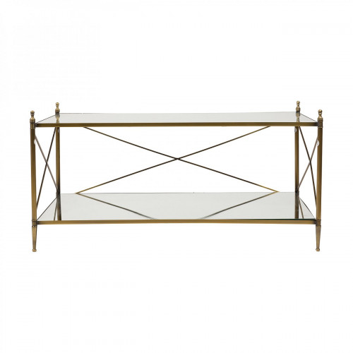 стол кофейный cross bar прозрачный в Нижневартовске