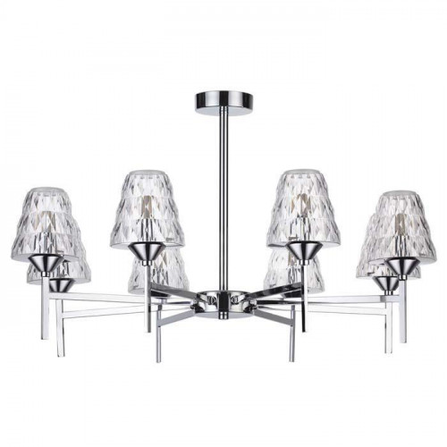 потолочная светодиодная люстра lumion gerana 3598/48cl хром в Нижневартовске